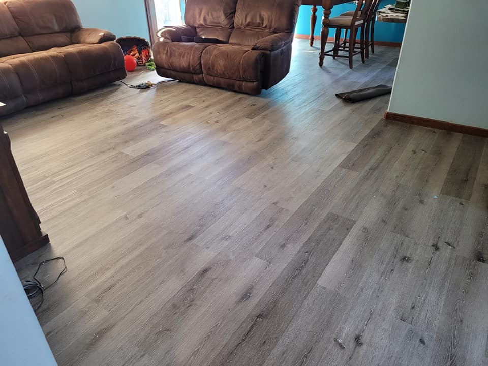 Living Room Flooring Project 3/4